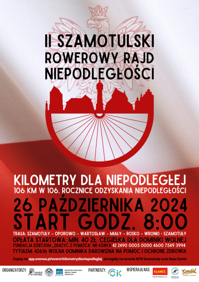 II Szamotulski Rowerowy Rajd Niepodległości